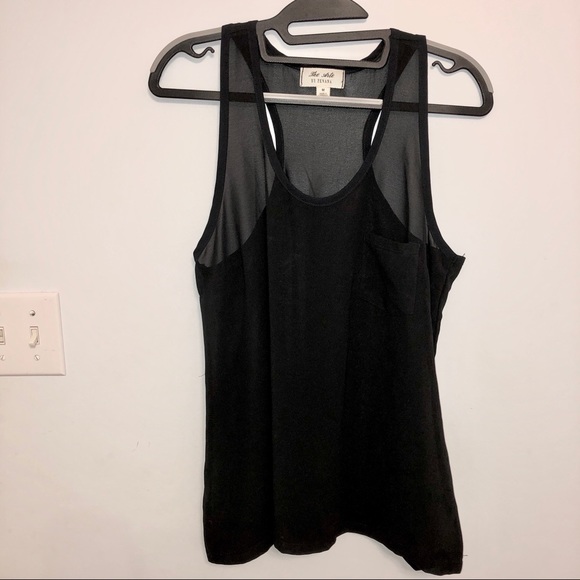 Medium Sheer Flowy Camisole Tank Racerback - Picture 2 of 6